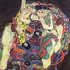The Virgins (Le Vergini) by Gustav Klimt